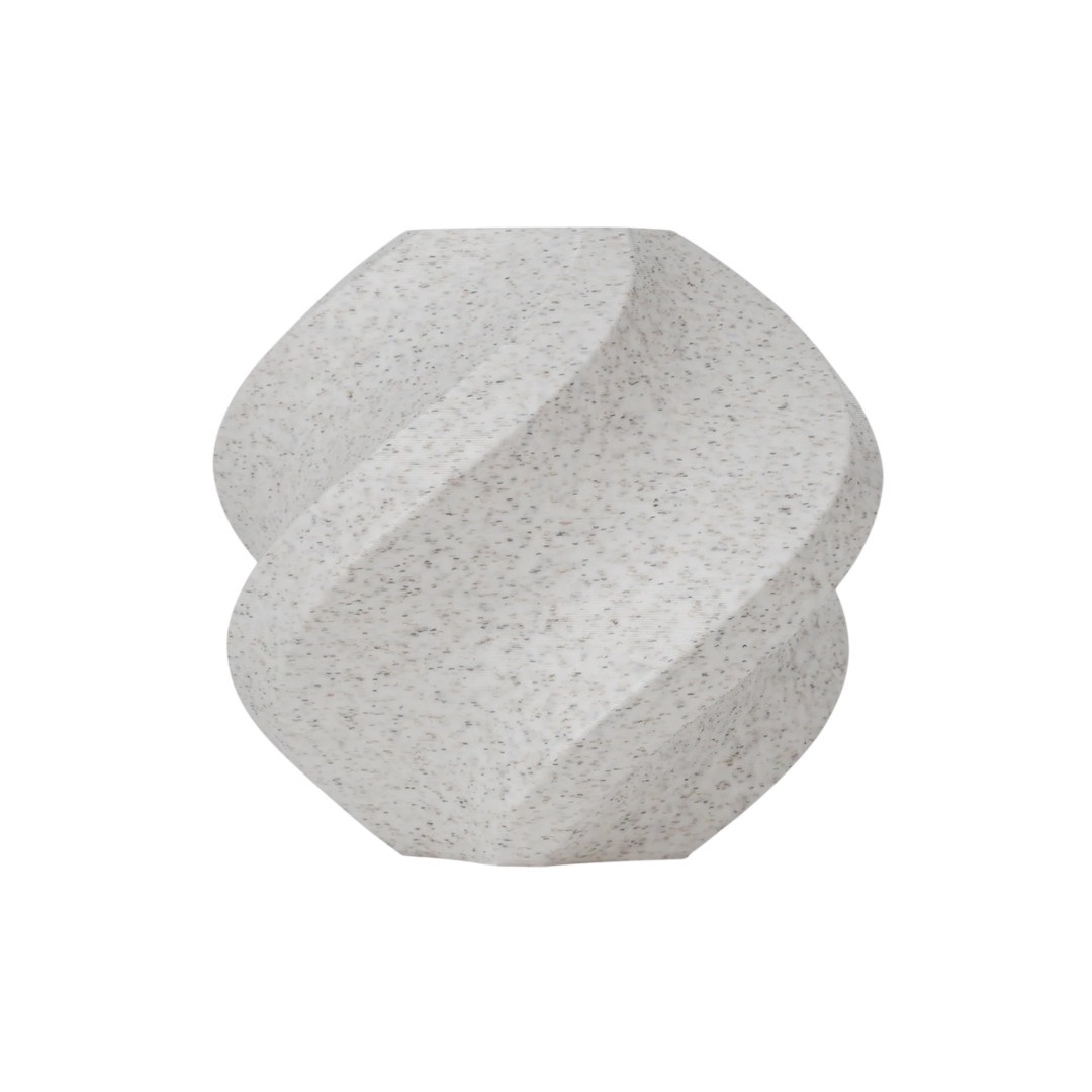 Filament Bambu Lab PLA Marble 1,75mm 1kg - w zestawie z wielorazową szpulą - White Marble